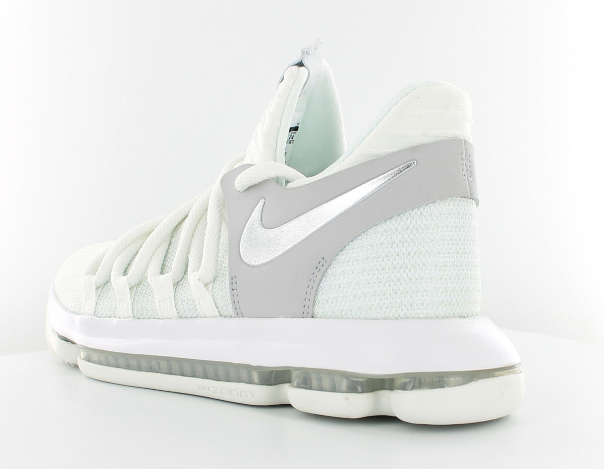 Nike KD X Gs White-Silver