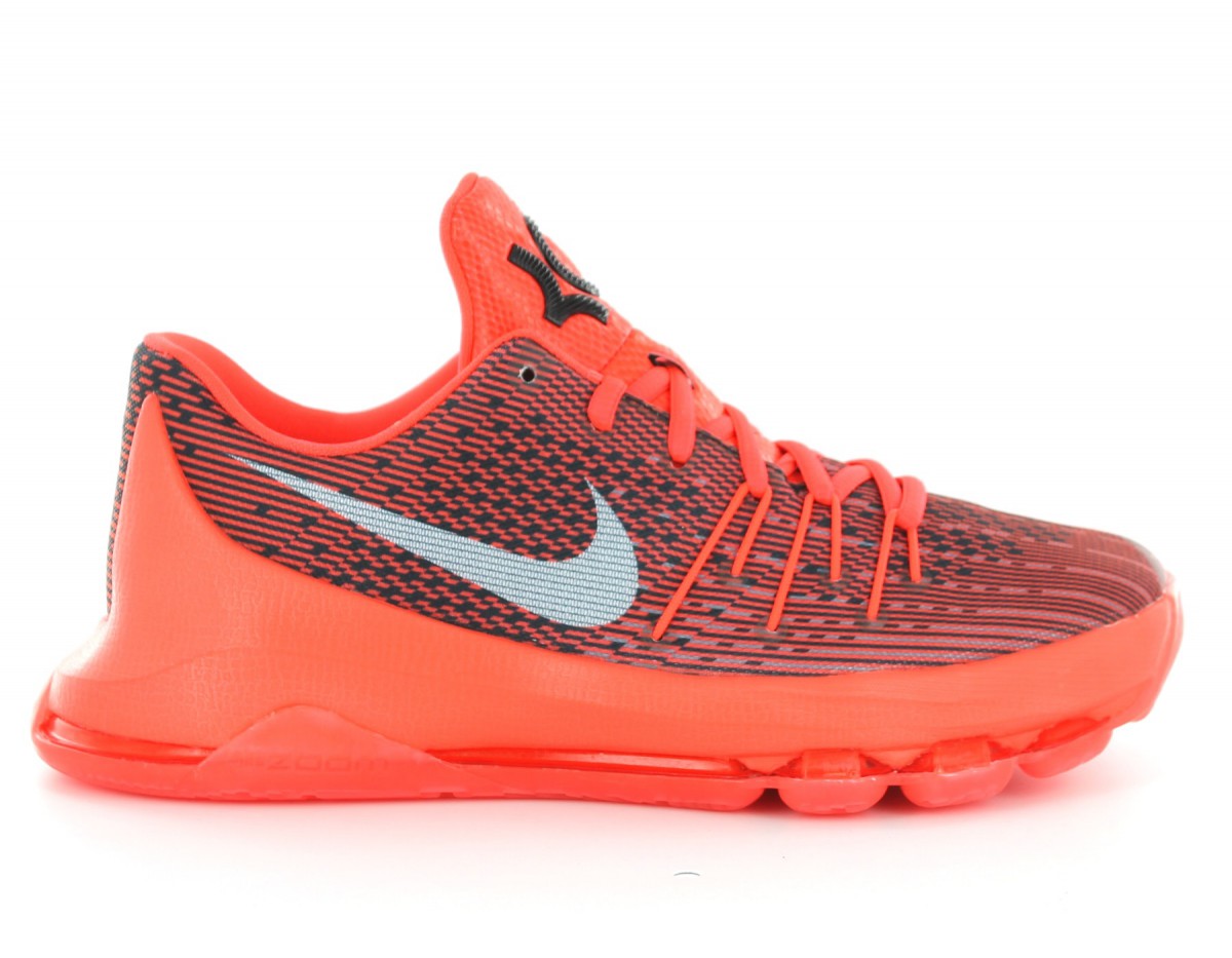 Nike KD 8 gs ROUGE/GRIS