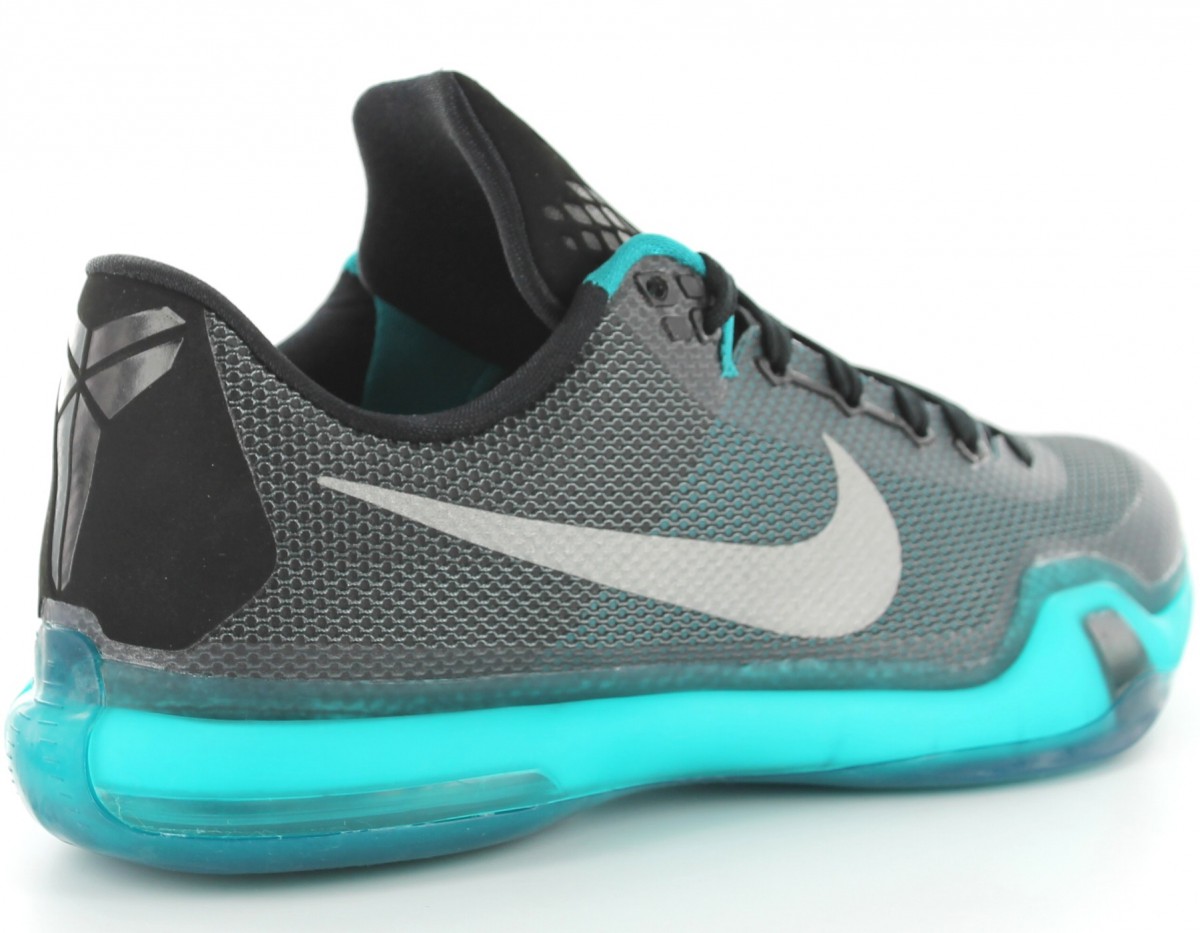 Nike kobe 10 X liberty radiant emerald NOIR/BLEU/SILVER