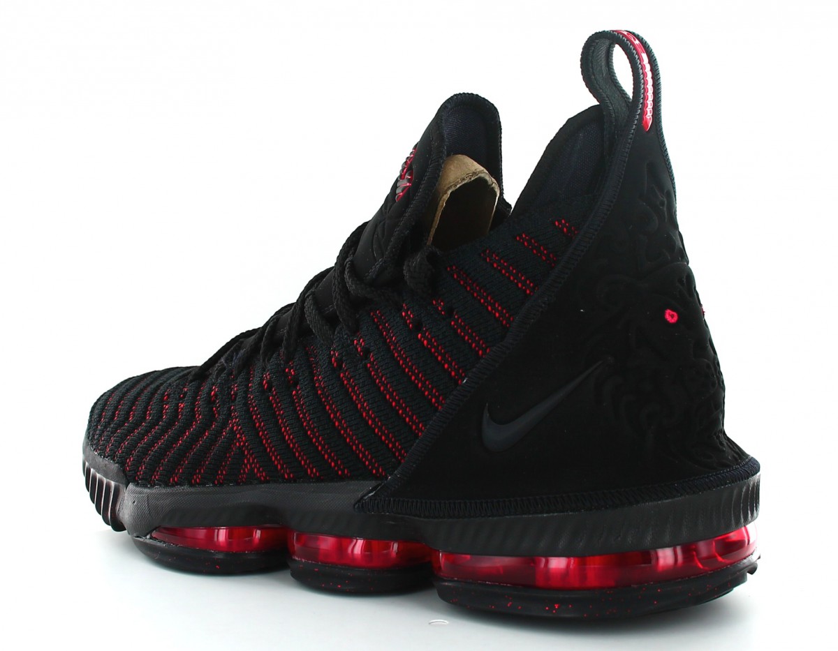 Nike Lebron XVI noir-rouge
