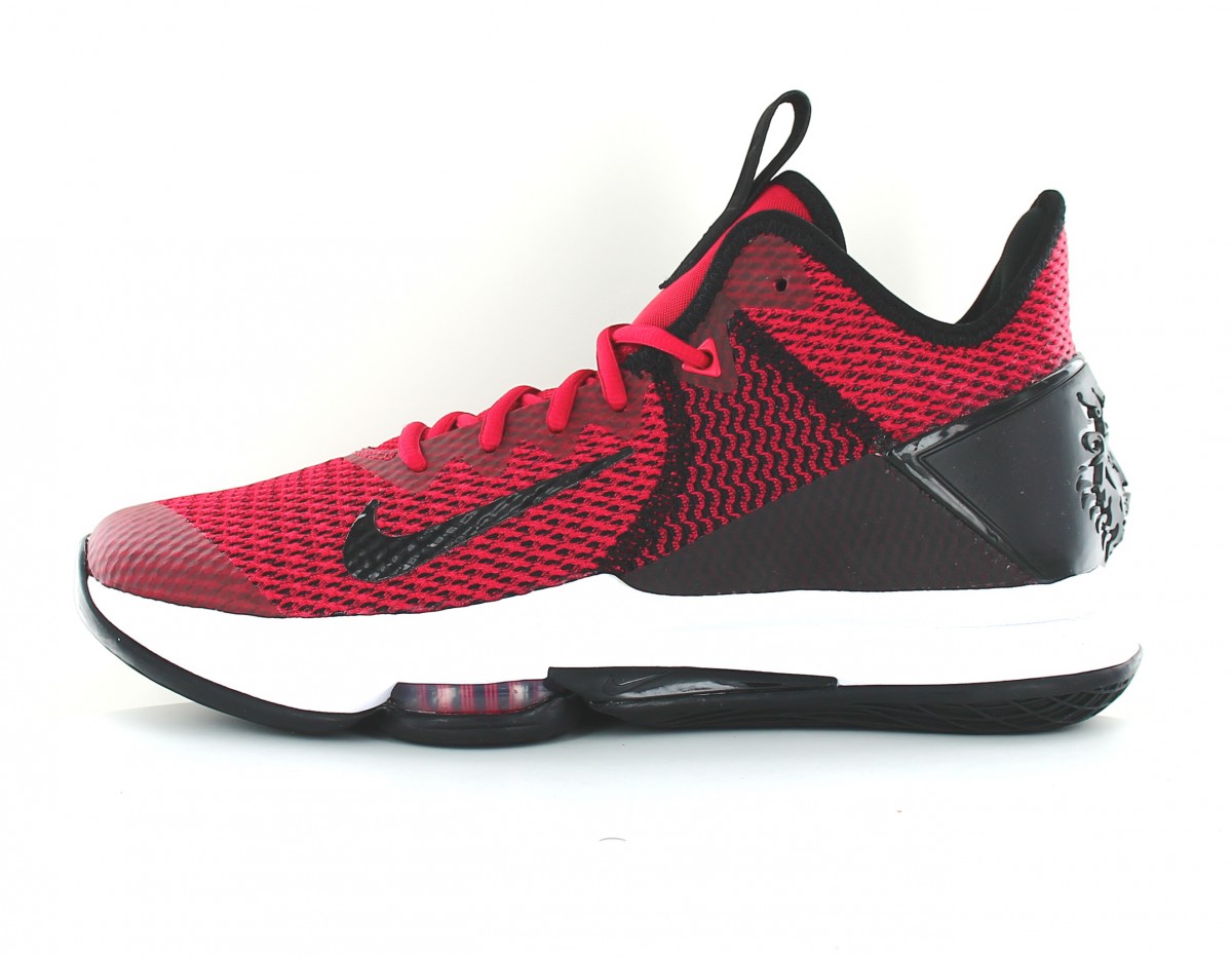 Nike Lebron witness IV rouge noir blanc