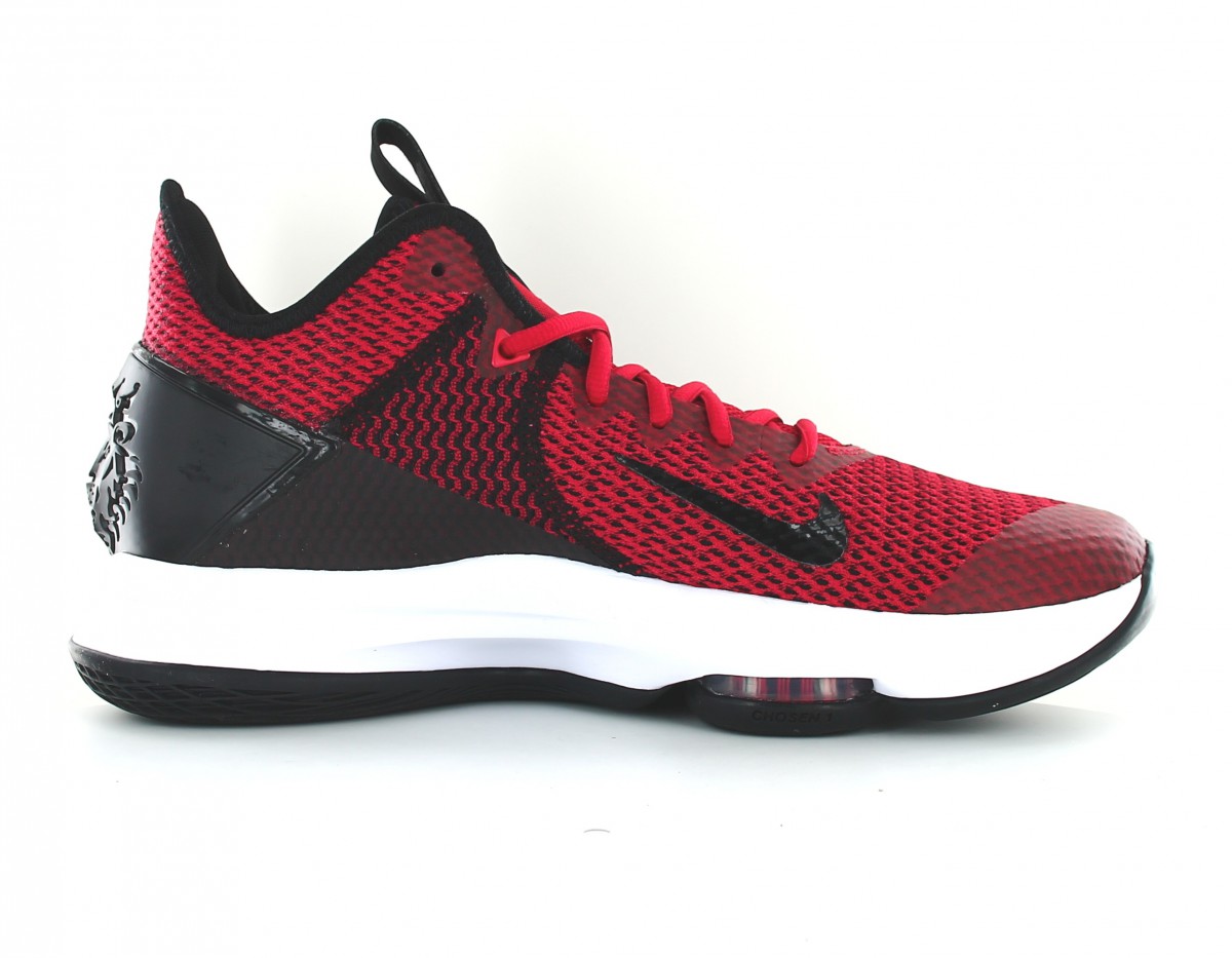 Nike Lebron witness IV rouge noir blanc