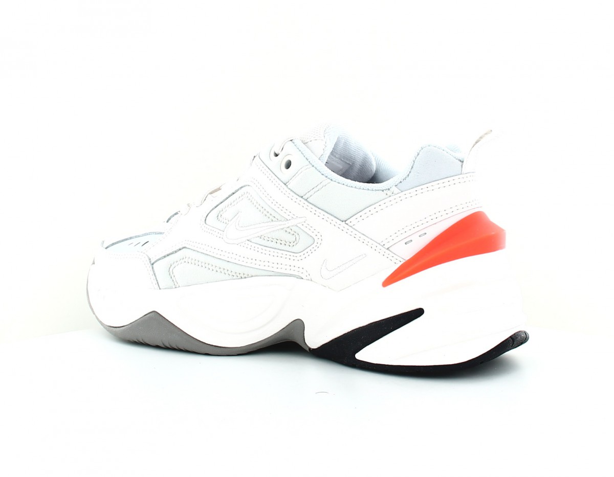 Nike M2K tekno femme beige gris crimson