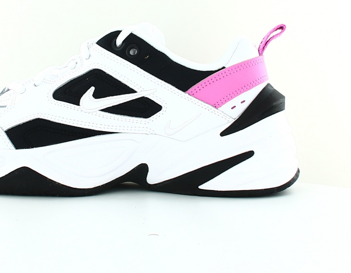 Nike M2K tekno femme blanc blanc rose noir