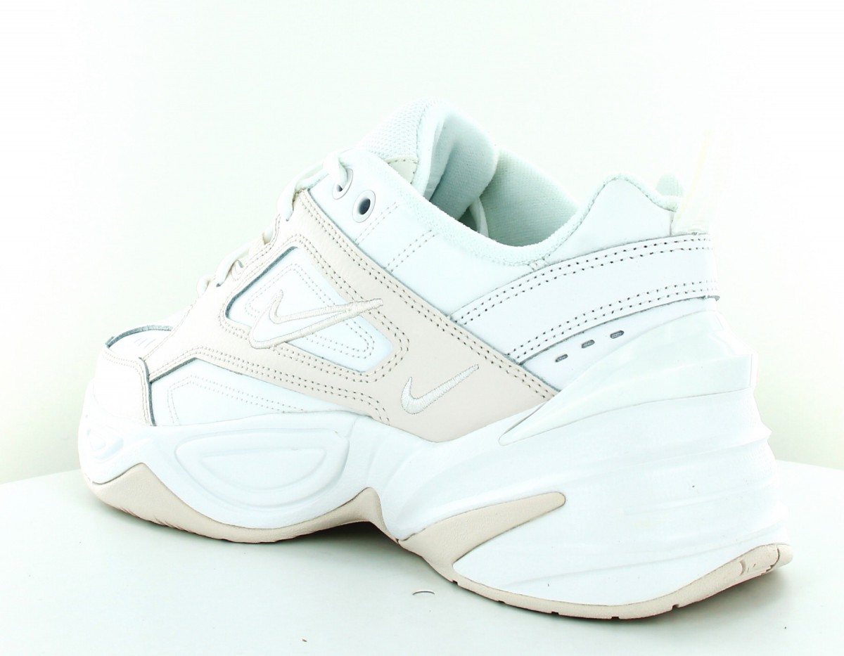 Nike M2K tekno femme beige-blanc