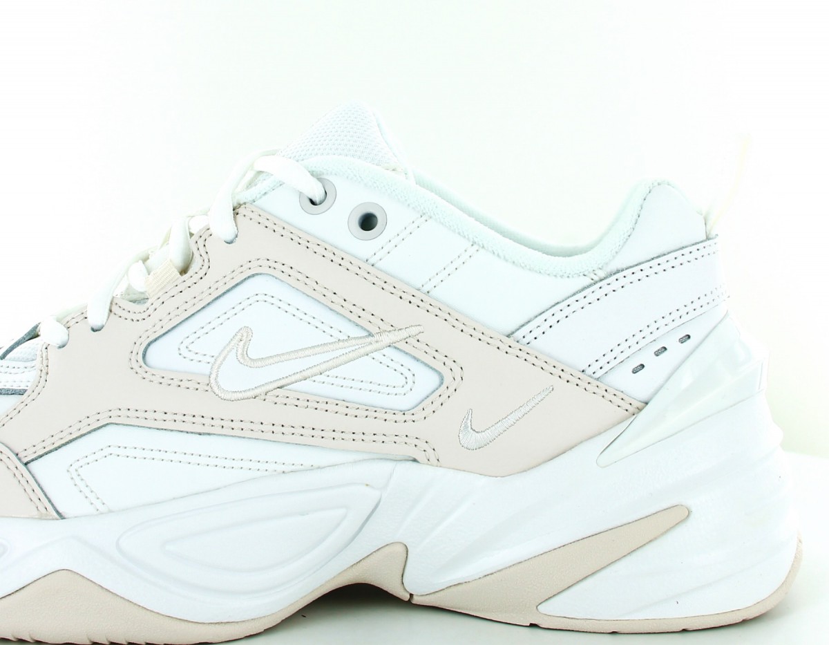 Nike M2K tekno femme beige-blanc