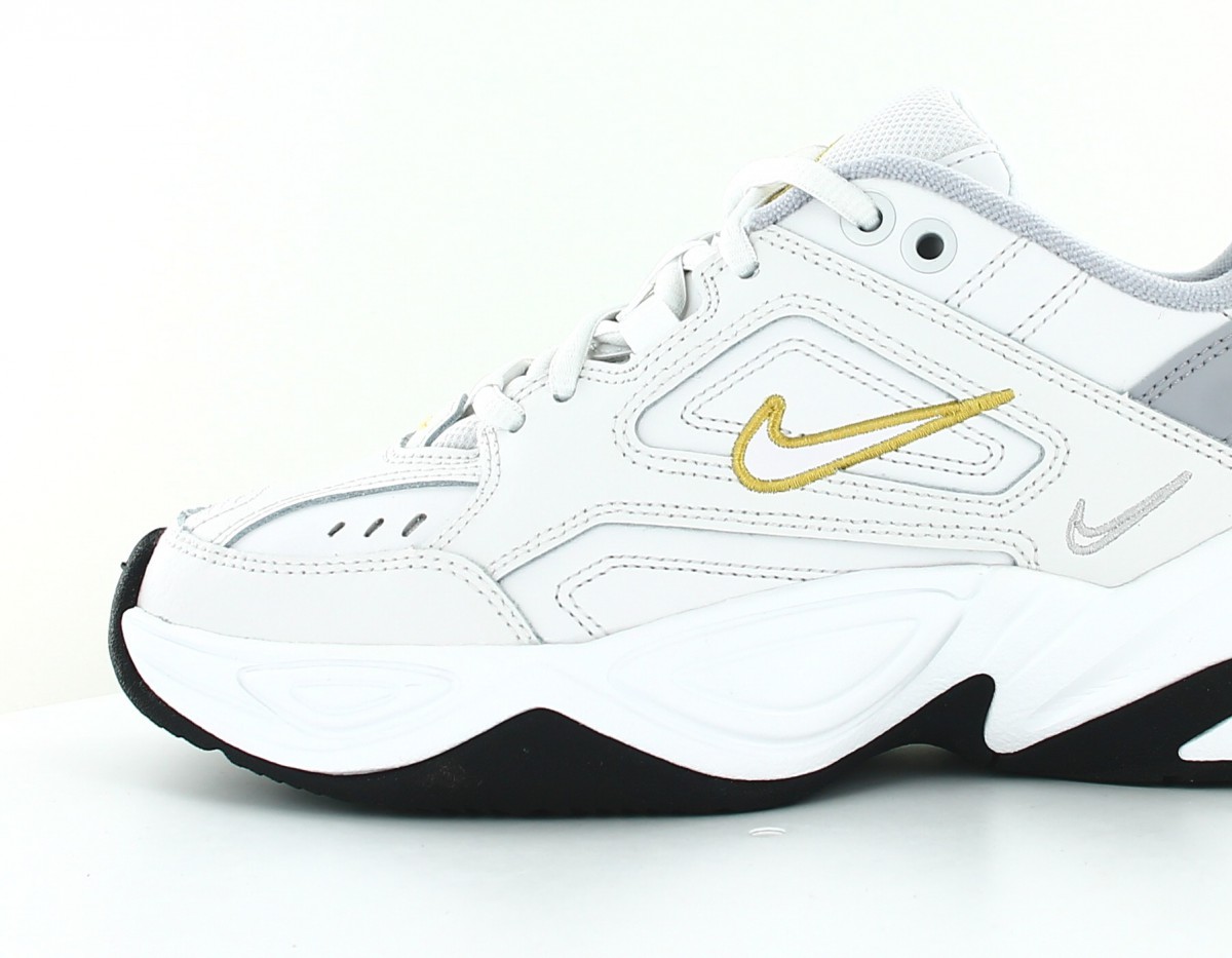 Nike M2K tekno femme blanc jaune gris noir