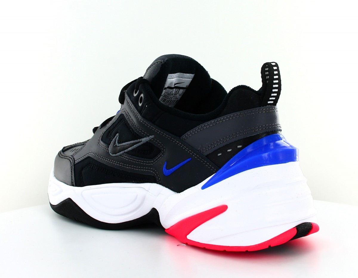 Nike M2K tekno noir bleu rouge