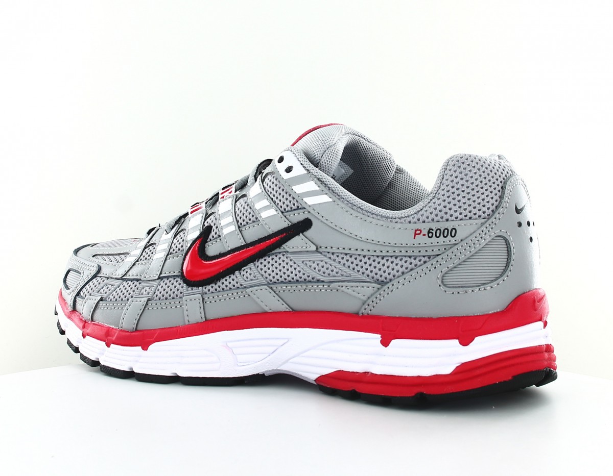 Nike p-6000 gris rouge