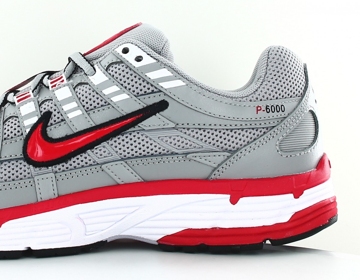 Nike p-6000 gris rouge