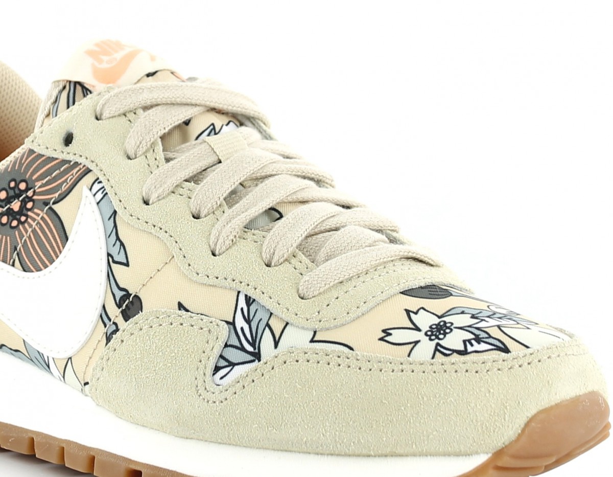 Nike Pegasus 83 femme print floral BEIGE/BLANC