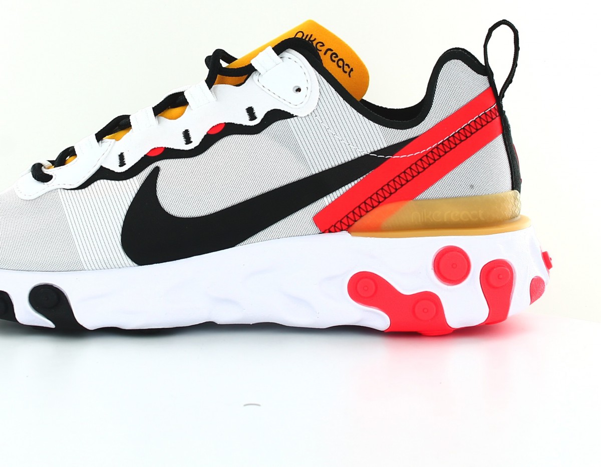 nike jaune orange