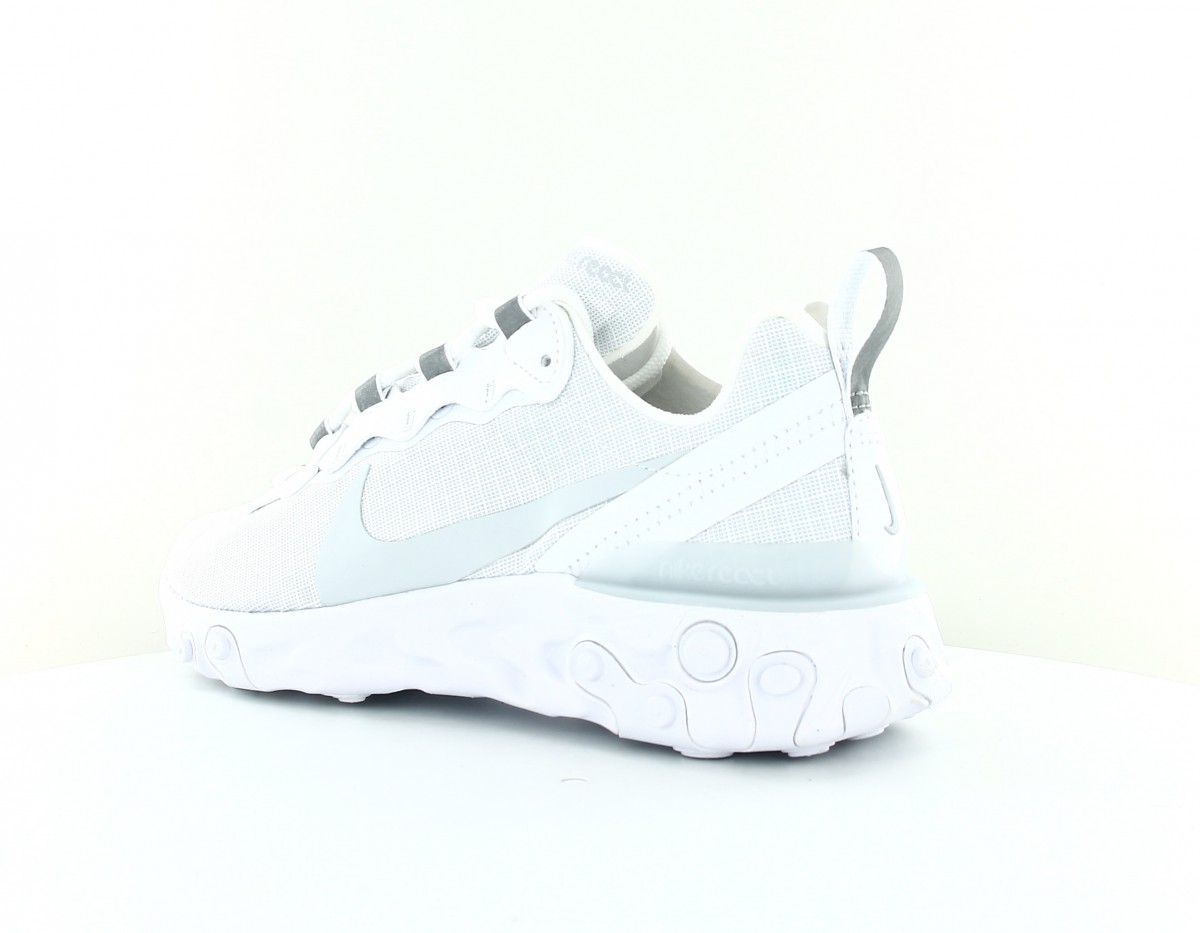 Nike React Element 55 se blanc gris beige