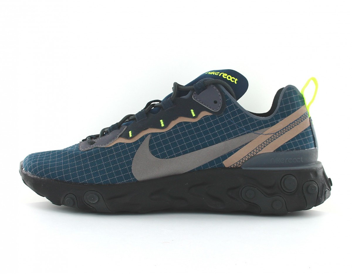 Nike React Element 55 vert gris volt