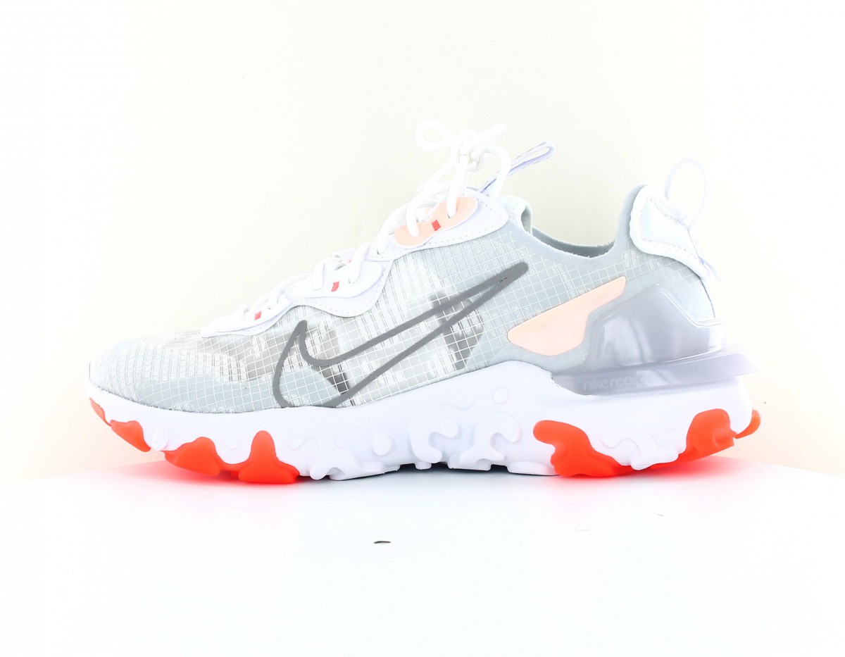 Nike React vision se gris blanc orange