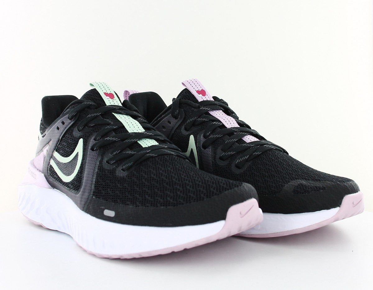 Nike React legend 2 noir blanc rose