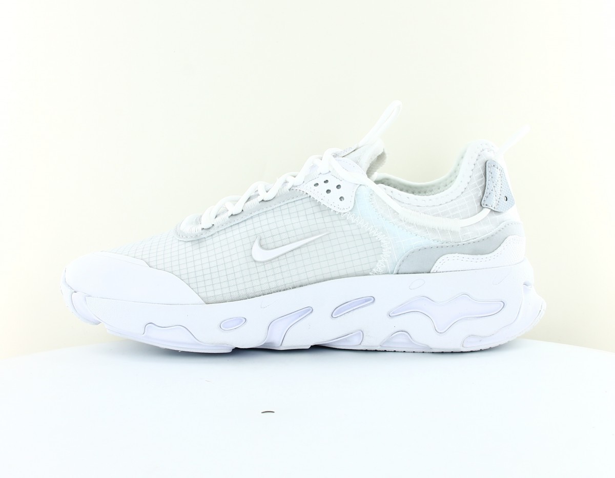 Nike React live blanc blanc gris