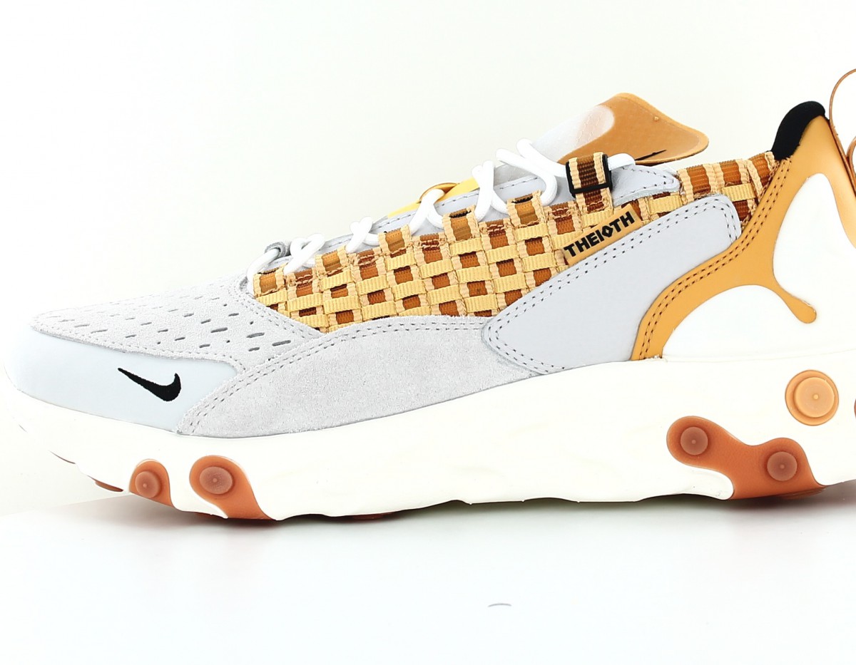 Nike React sertu gris beige