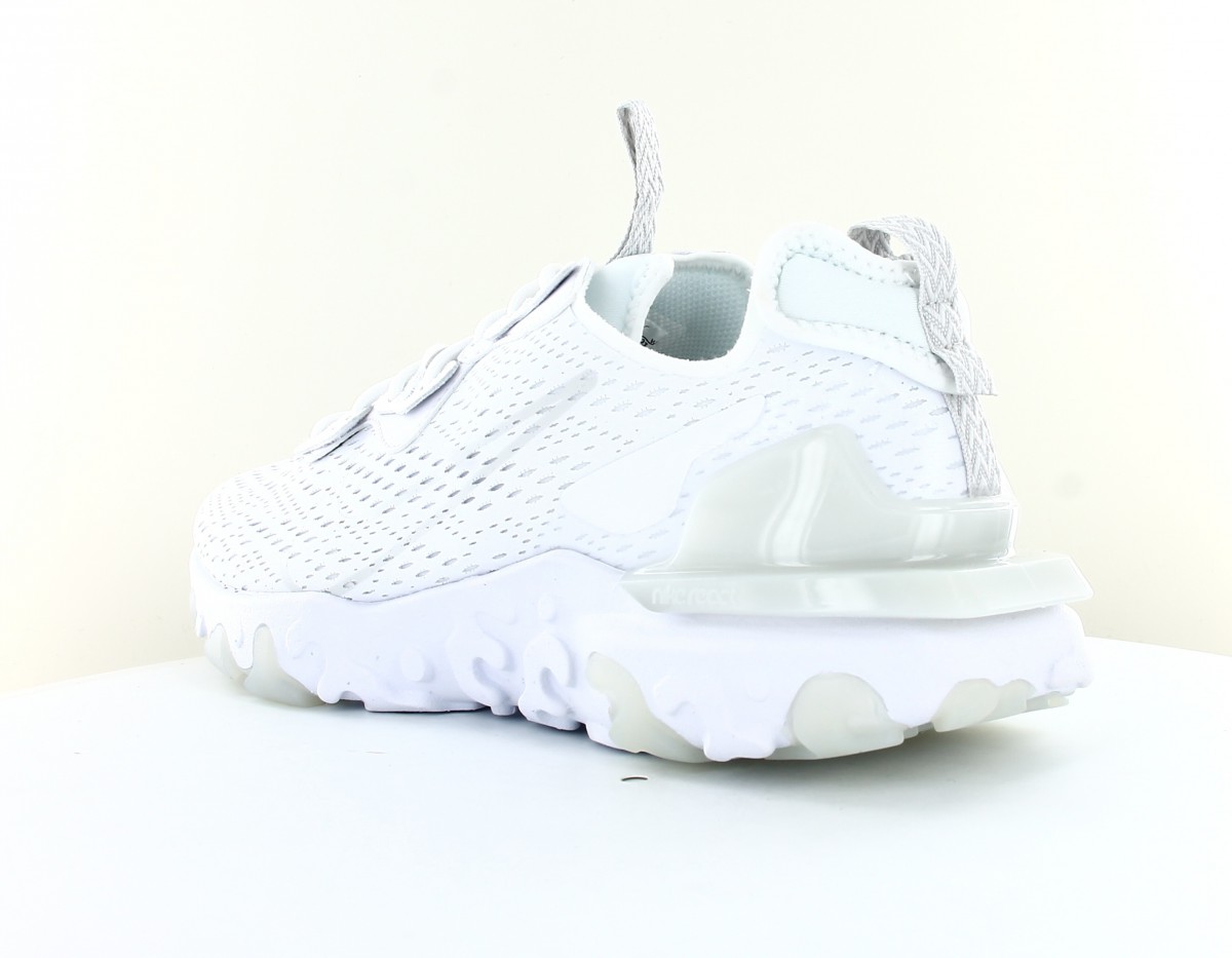 Nike React vision blanc blanc gris