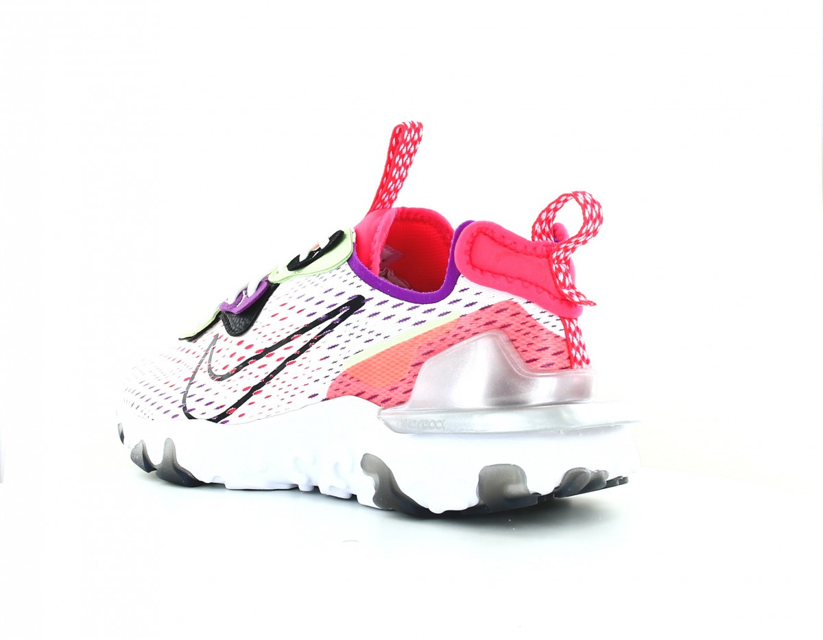 Nike React vision Blanc noir violet vert CD4373-102