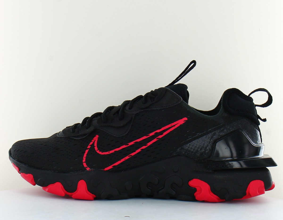 Nike React vision noir rouge