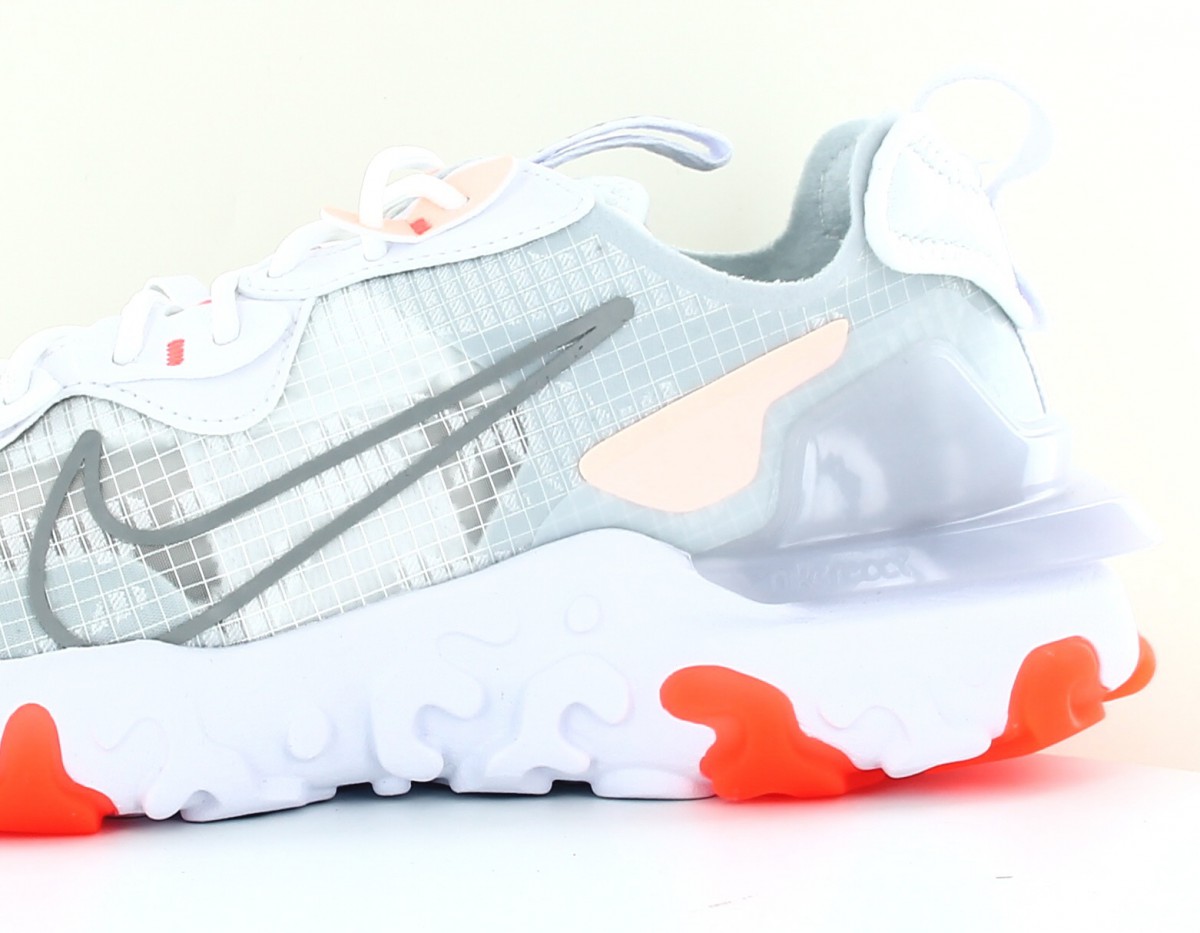 Nike React vision se gris blanc orange