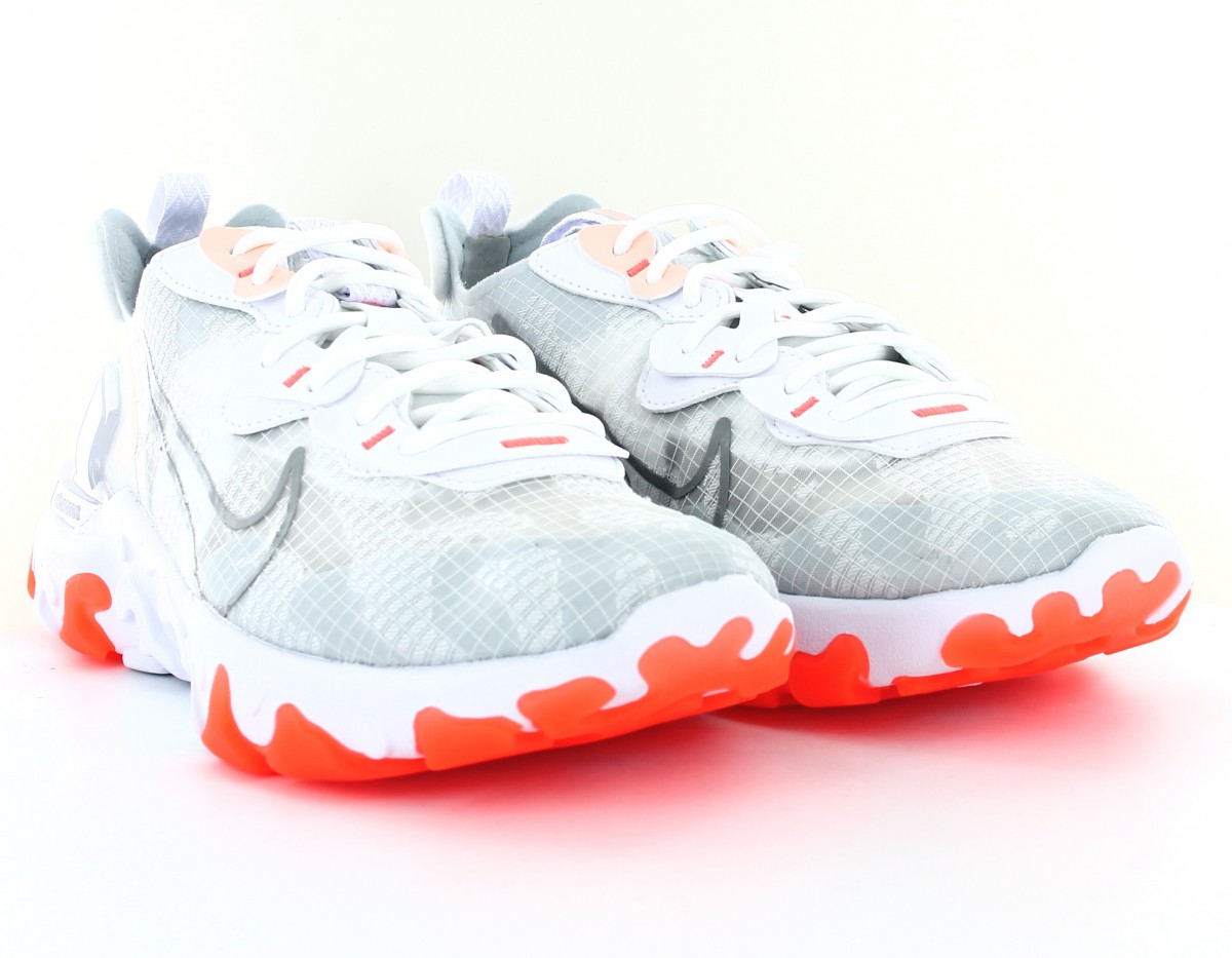Nike React vision se gris blanc orange
