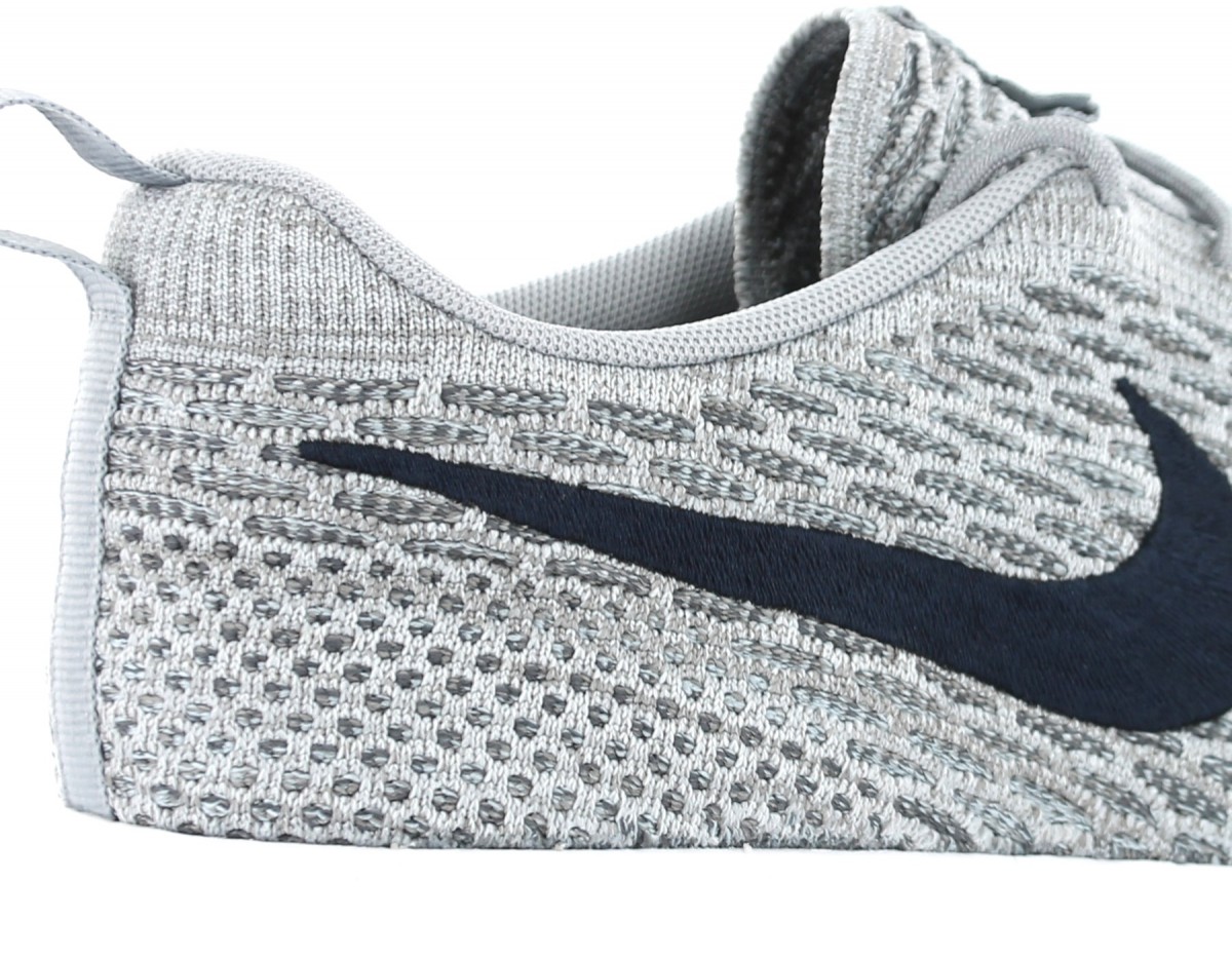 Nike Rosherun Flyknit GRIS/BLEU