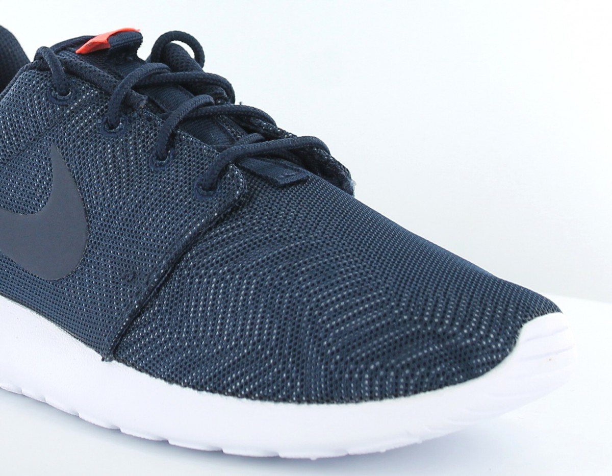 Nike rosherun moire femme BLEU/BLEU