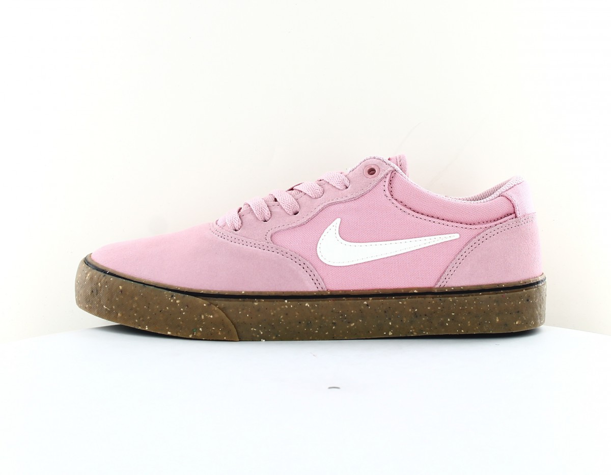 Nike sb chron 2 rose blanc gomme