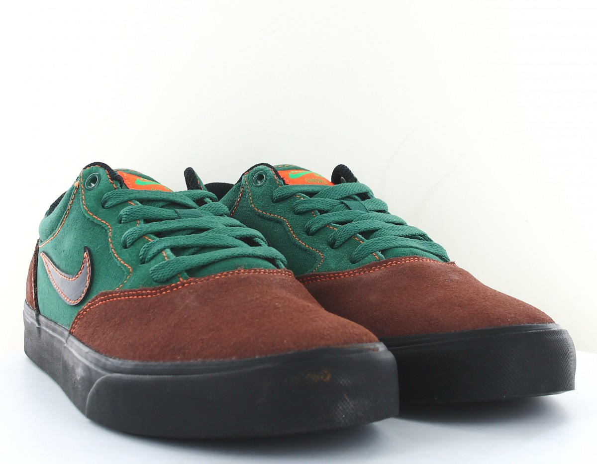 Nike Nike sb chron 2 vert sapin noir marron