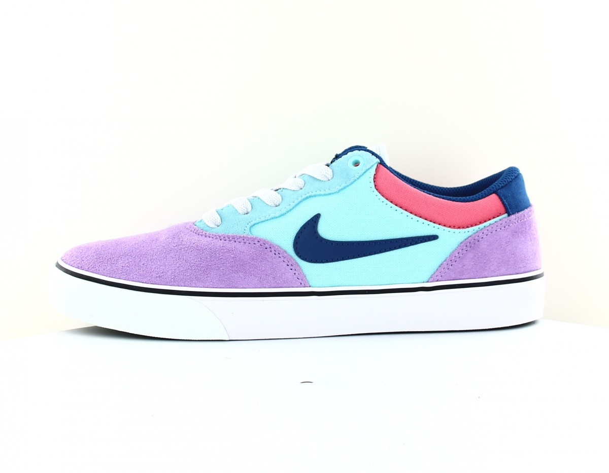 Nike Nike sb chron 2 violet bleu marine bleu aqua saumon