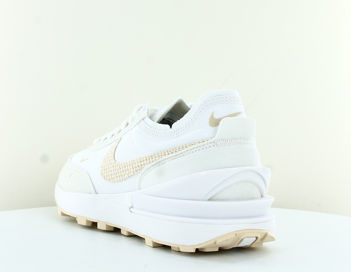 Nike Waffle one beige beige blanc