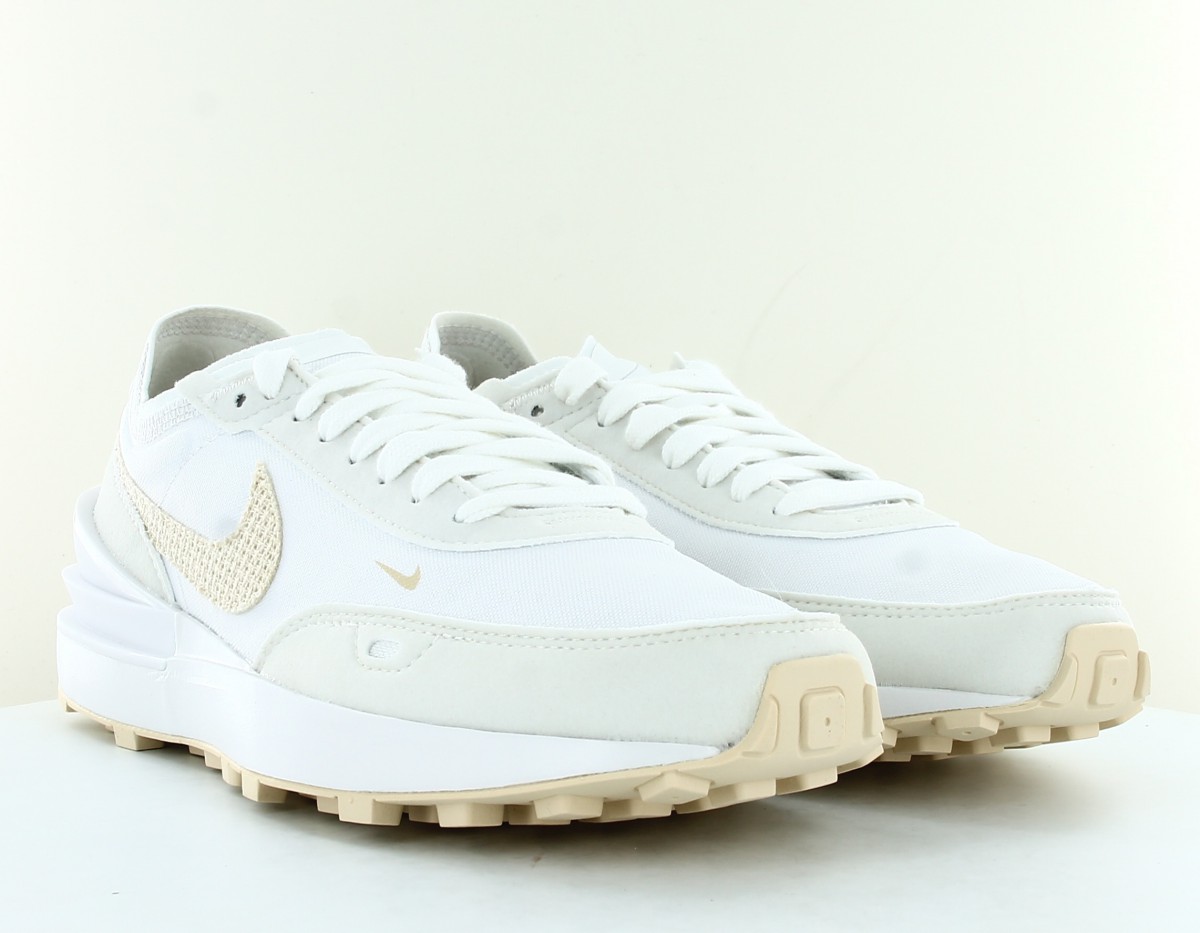 Nike Waffle one beige beige blanc