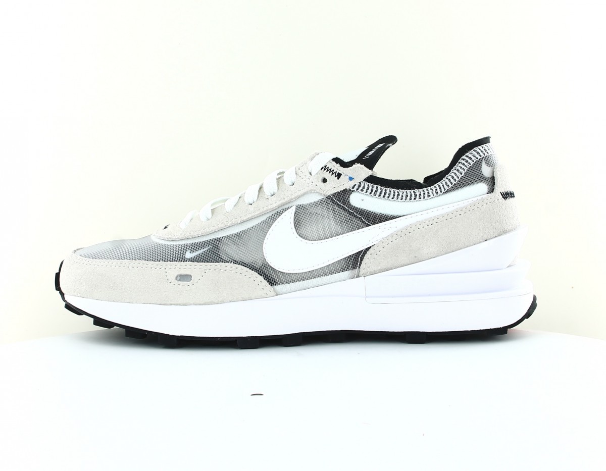 Nike Waffle one beige blanc