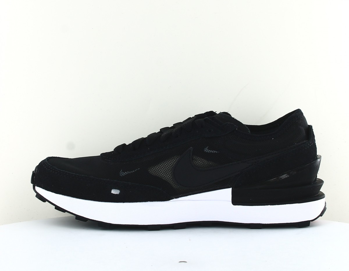 Nike Waffle one gs noir noir blanc