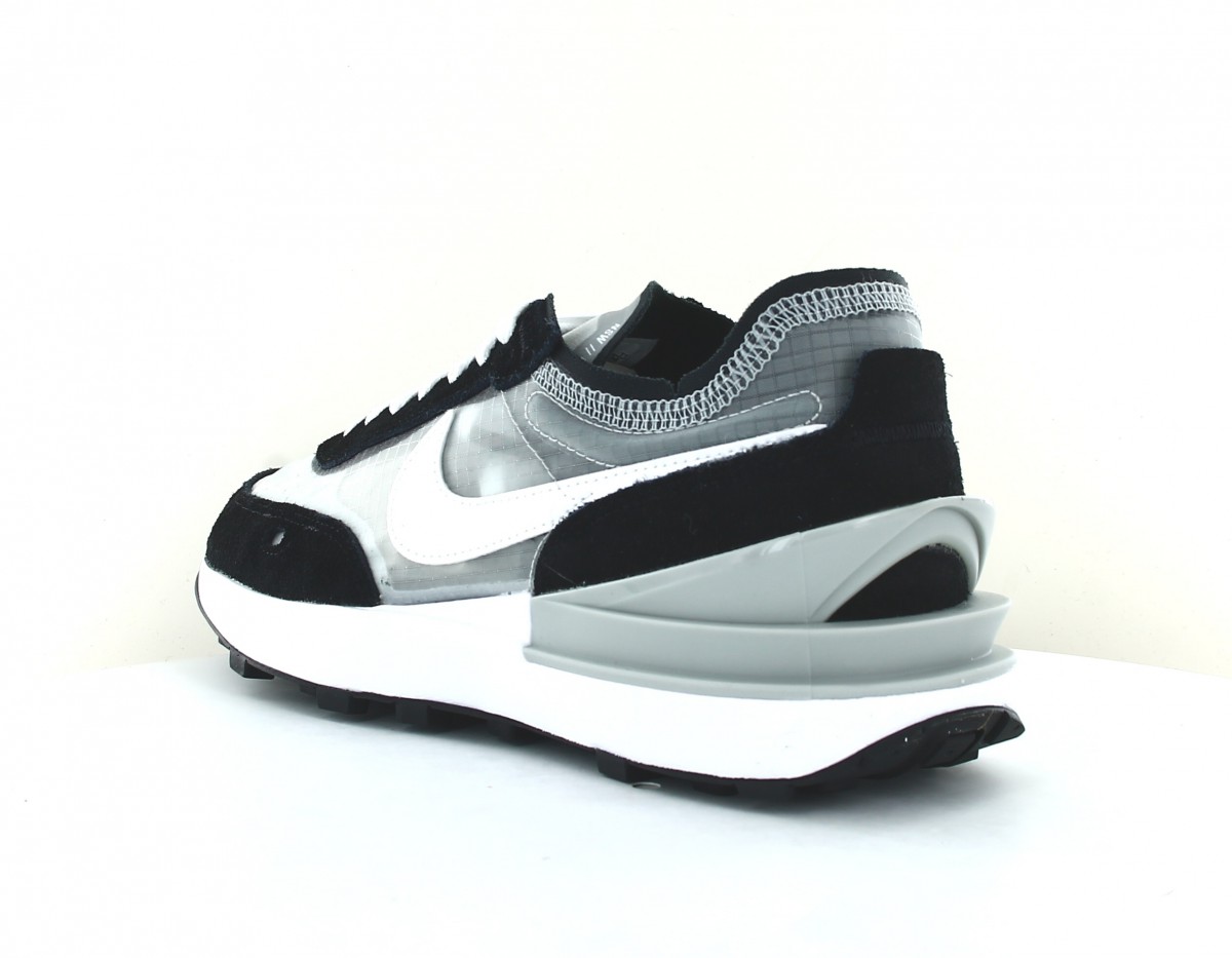 Nike Waffle one se blanc noir gris