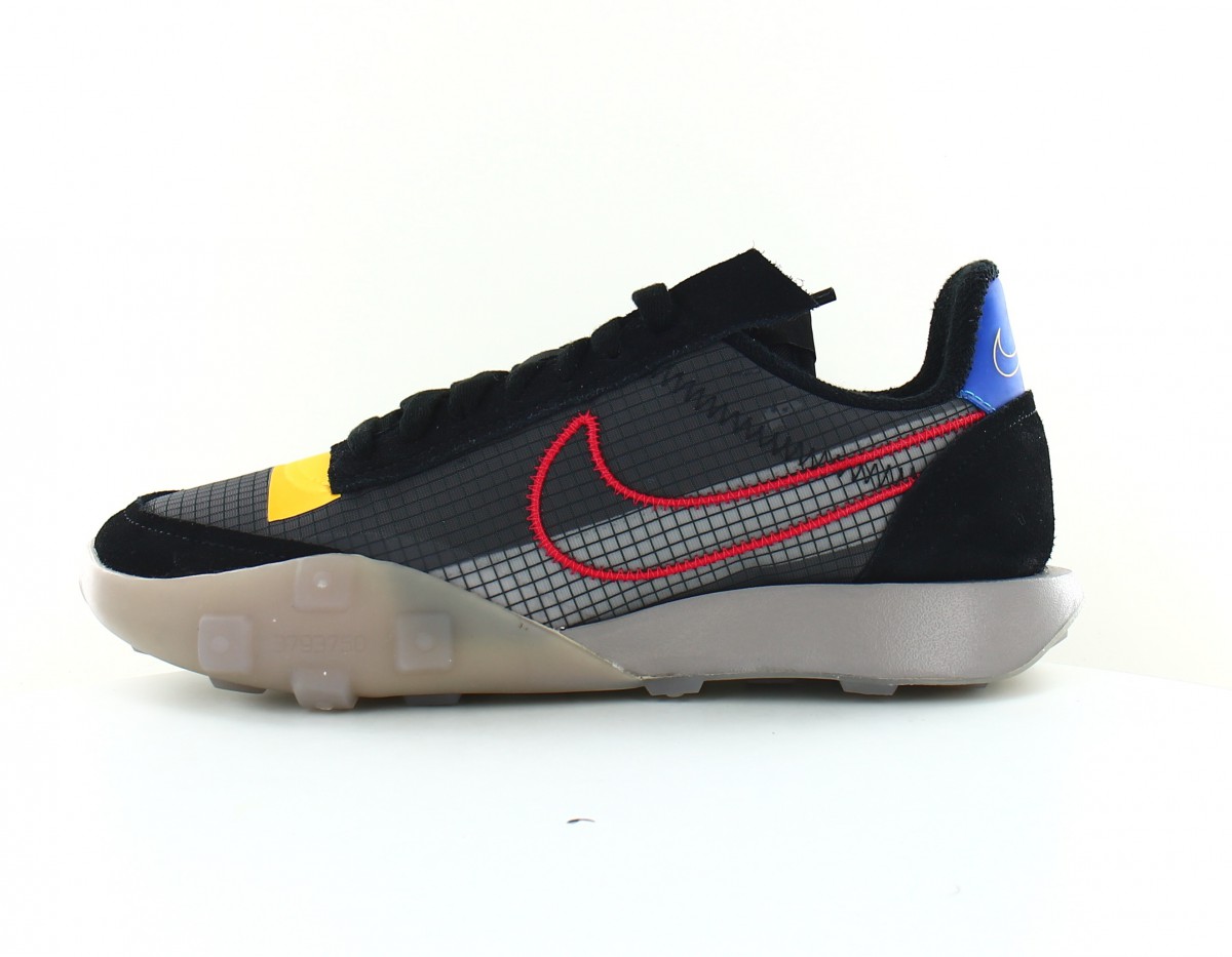 Nike Waffle racer 2x gris rouge noir jaune bleu