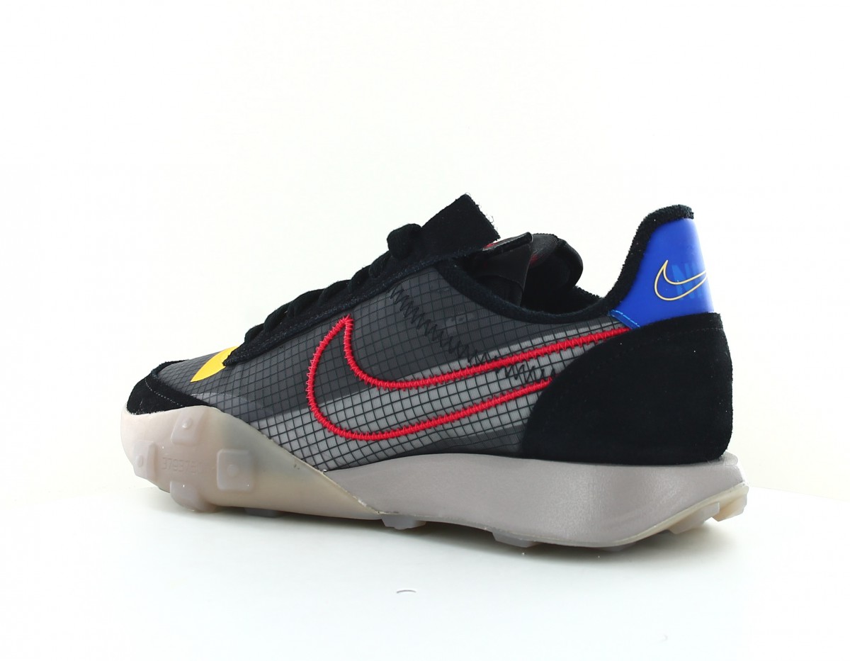 Nike Waffle racer 2x gris rouge noir jaune bleu