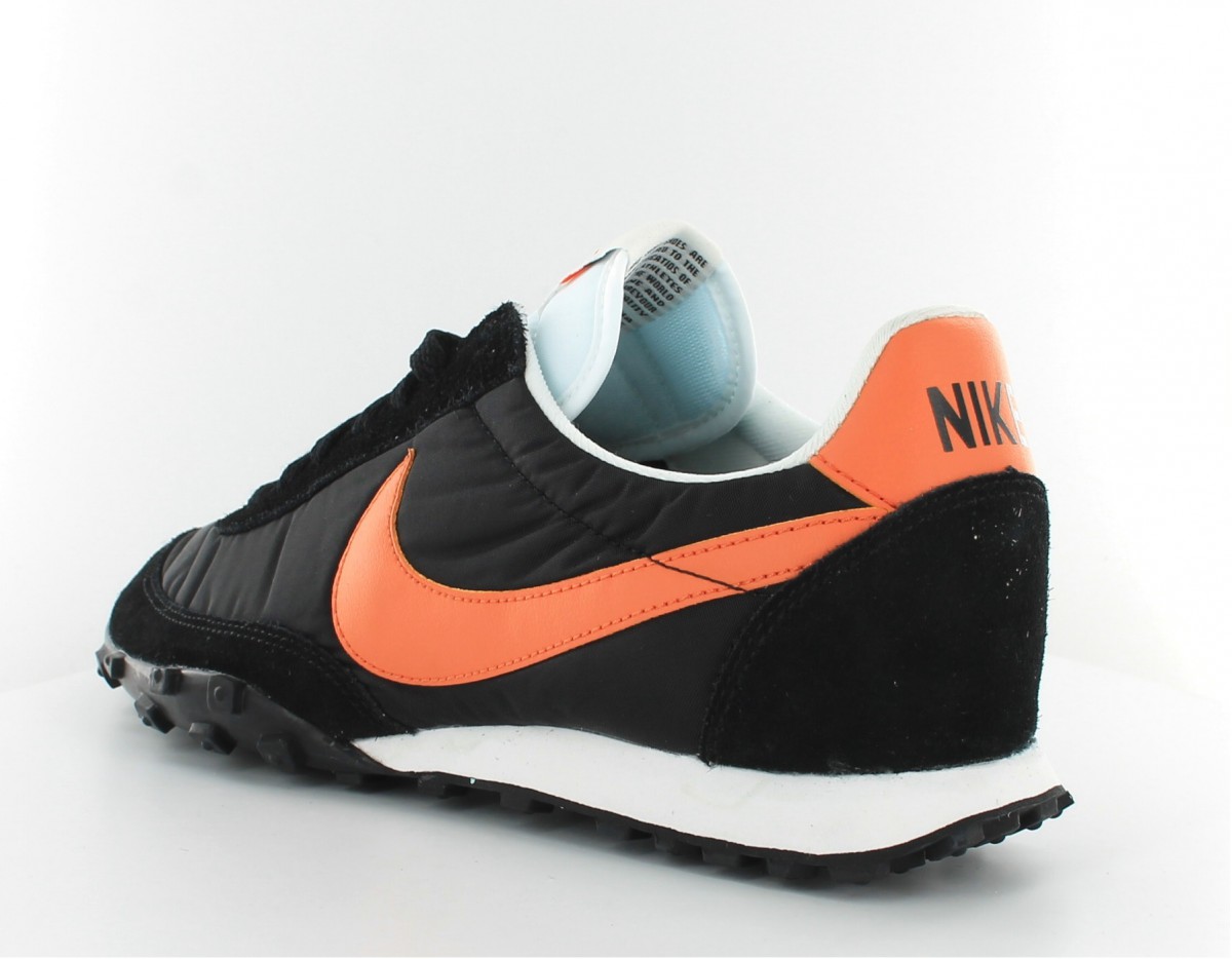 Nike Waffle Racer Black-Team Orange