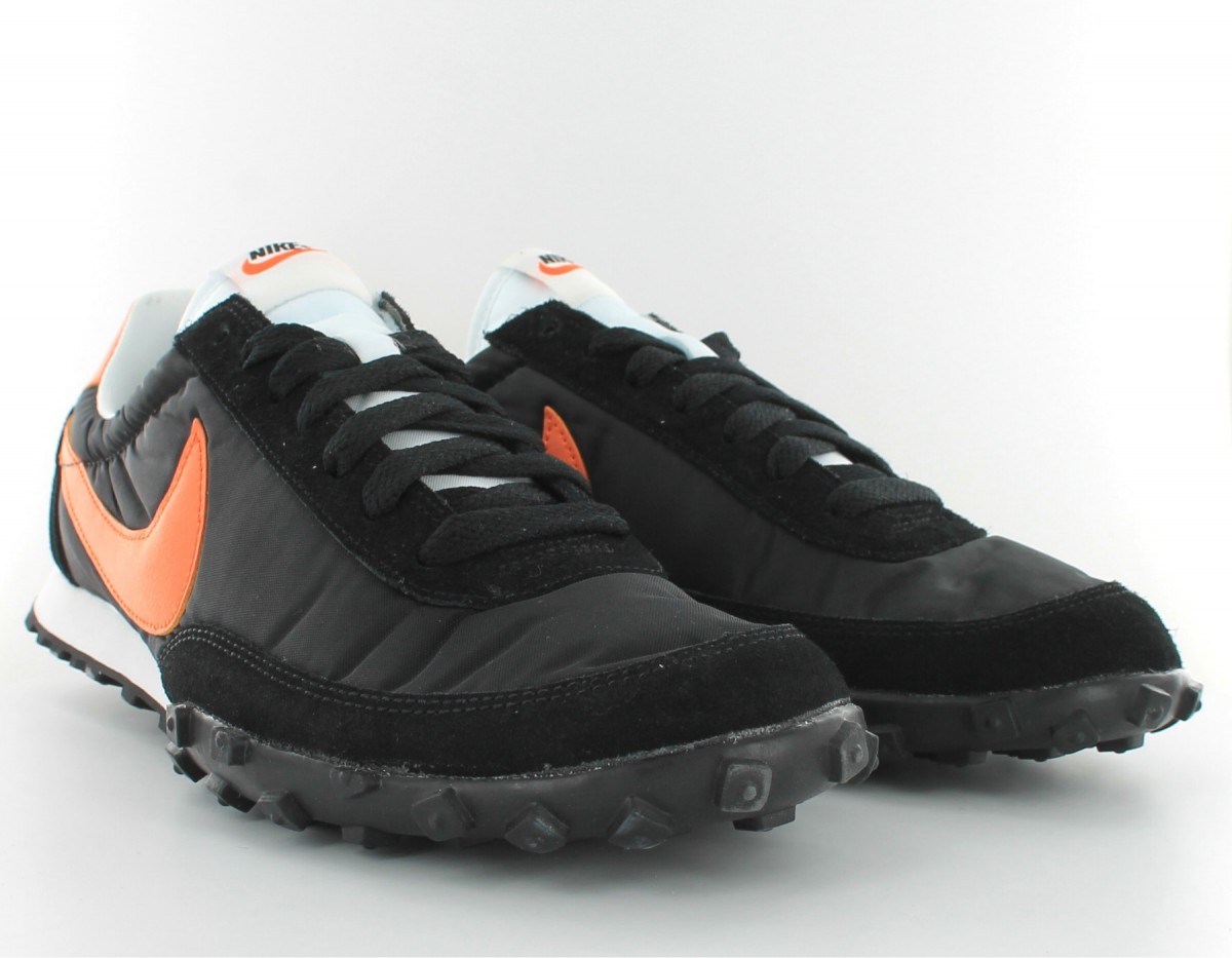 Nike Waffle Racer Black-Team Orange