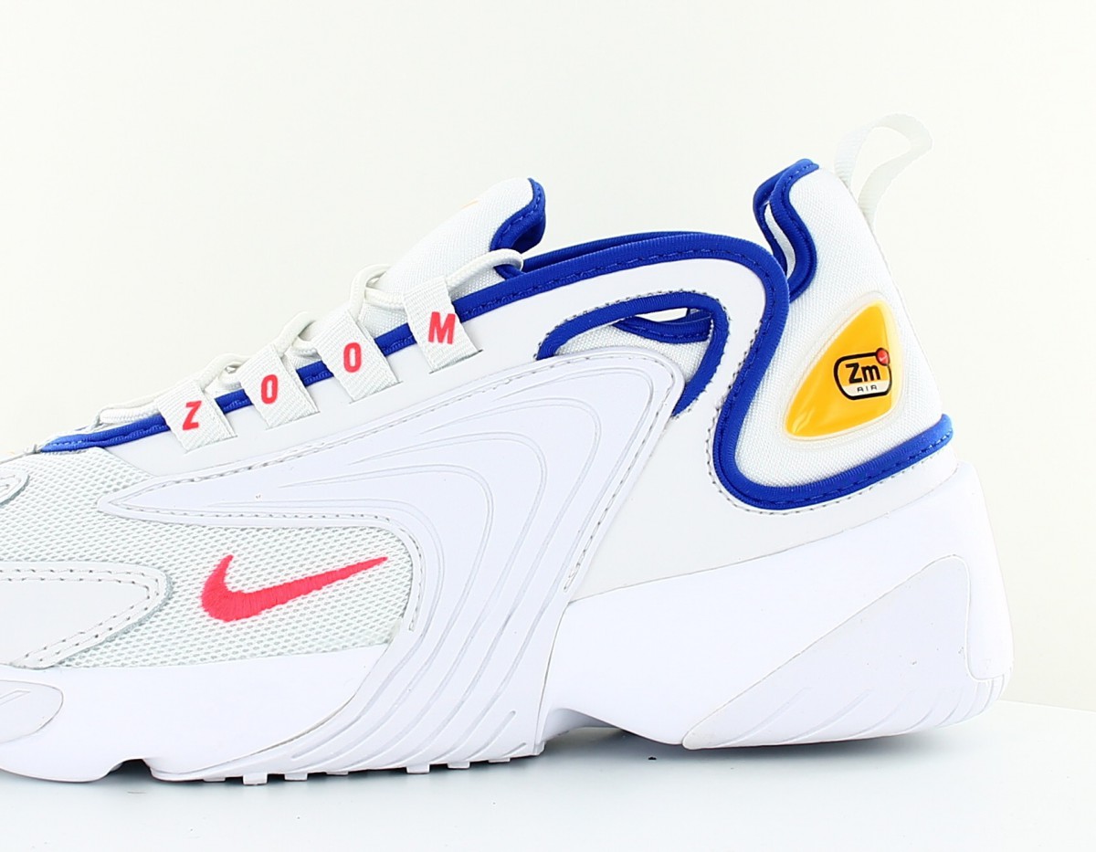 Nike Zoom 2K blanc orange bleu jaune