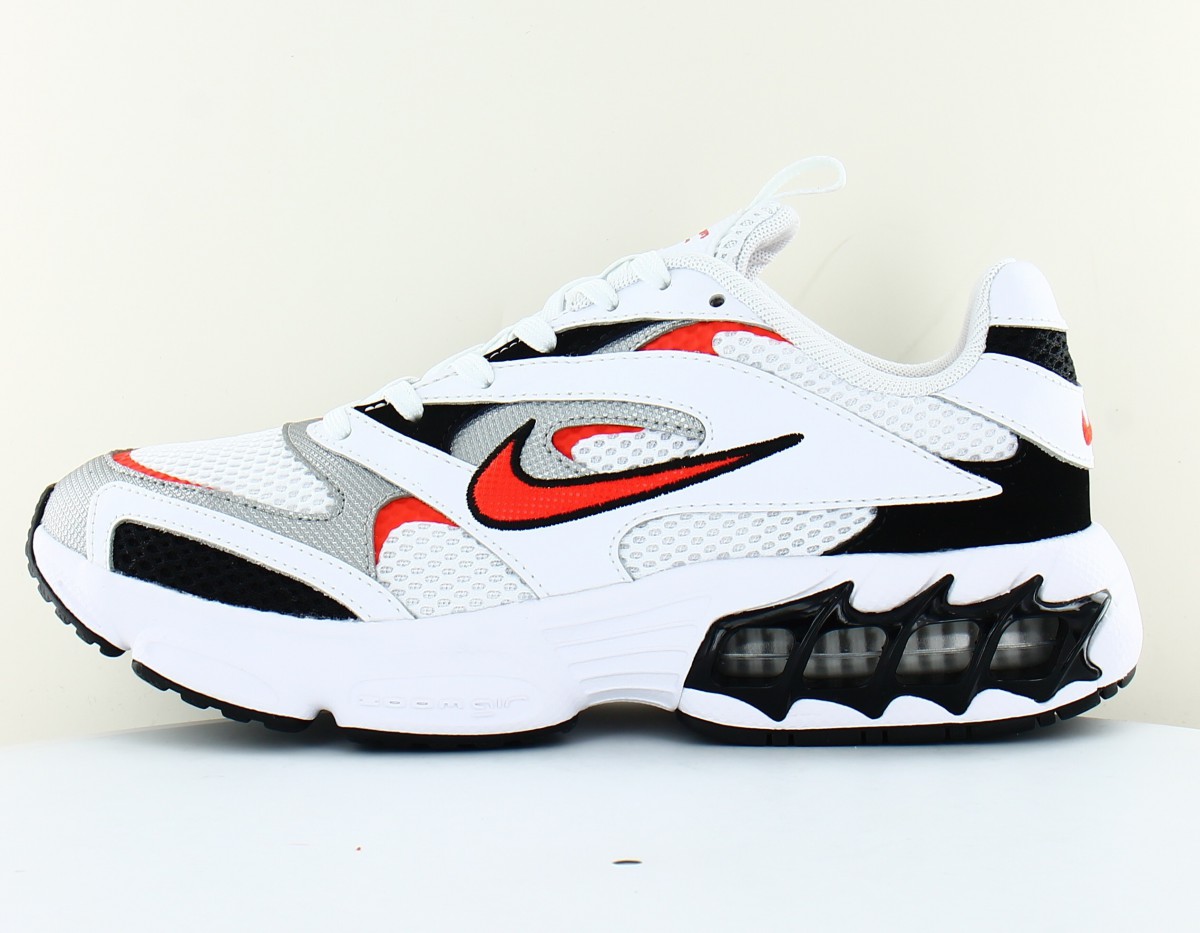 Nike Zoom air fire blanc argent orange noir