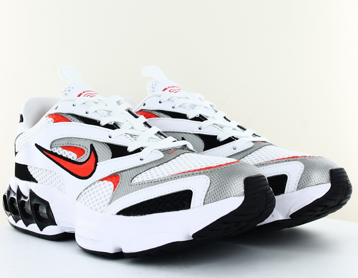 Nike Zoom air fire blanc argent orange noir