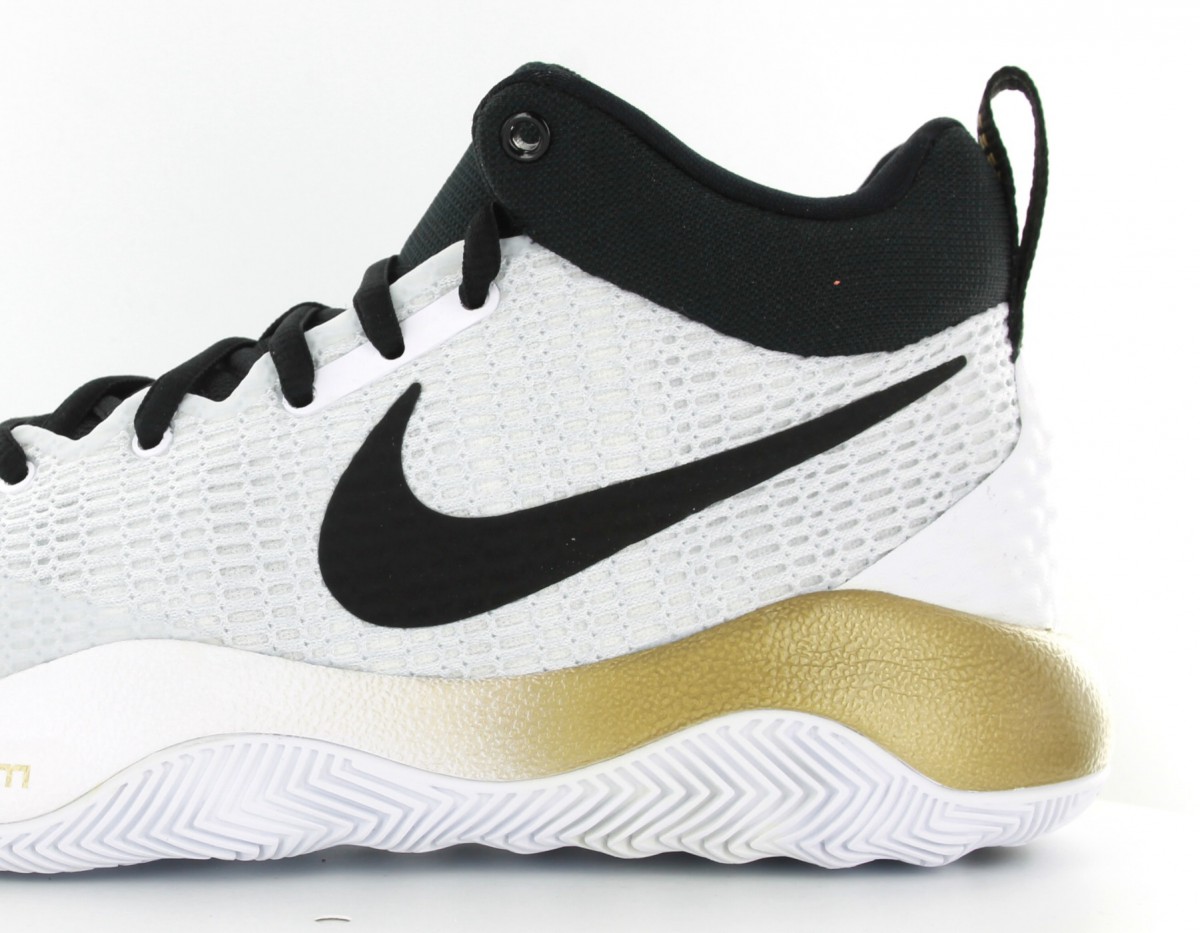 Nike Zoom Rev blanc-noir-or