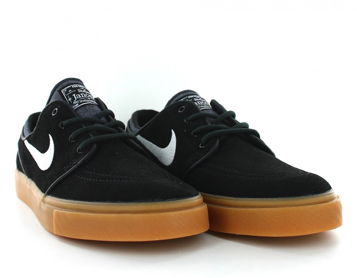 Nike Janoski noir blanc gomme