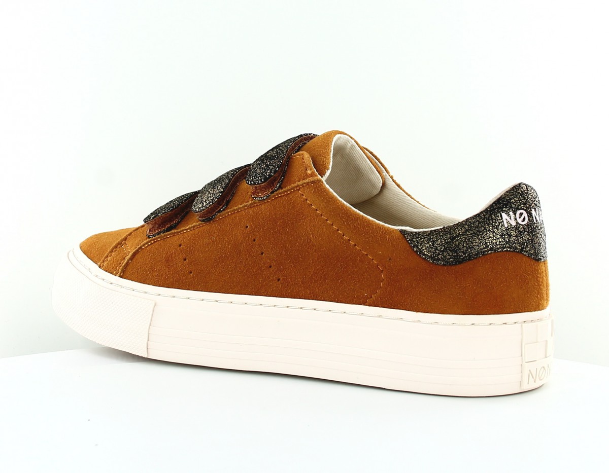 Noname Arcade straps suede camel beige CAMEL HNGDHT0462