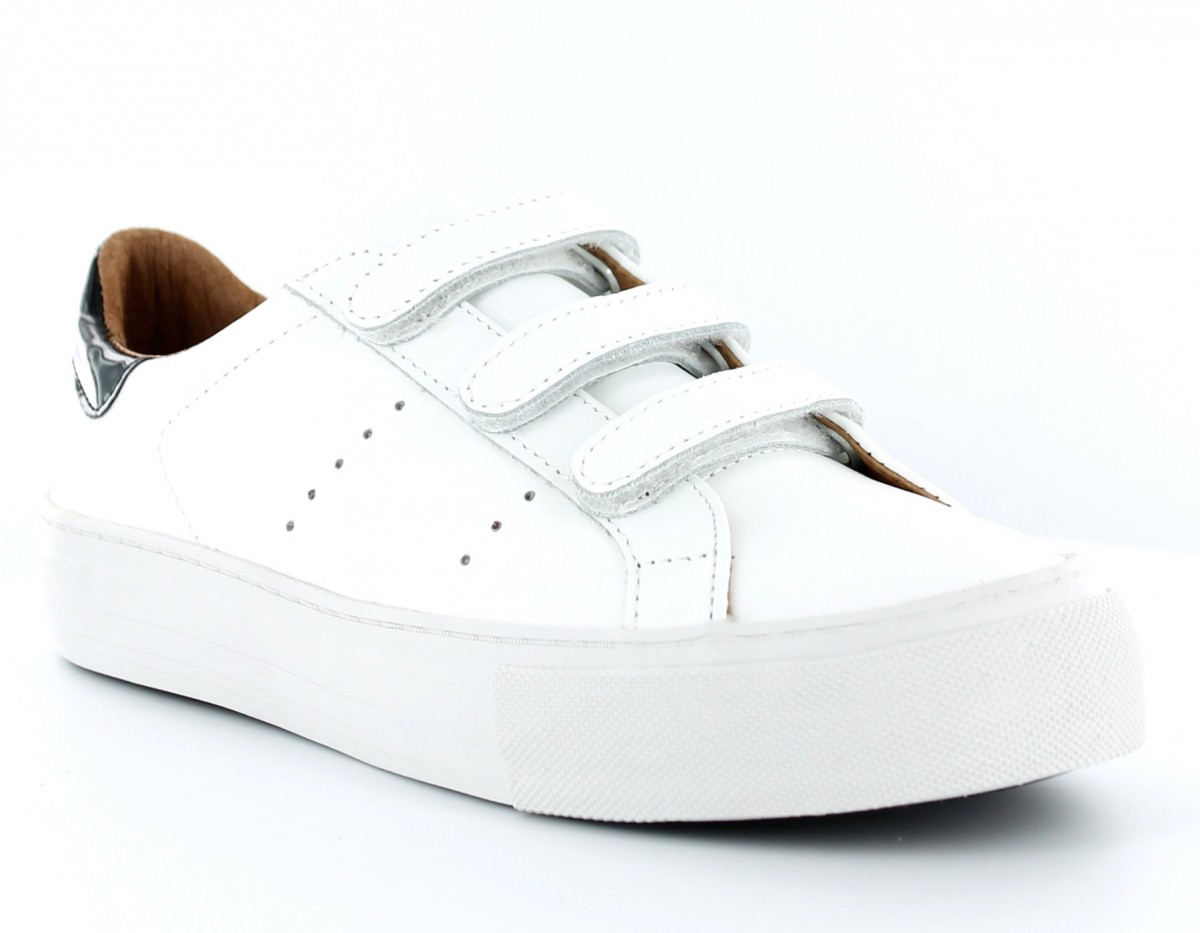Noname arcade sneaker velcro BLANC/NOIR