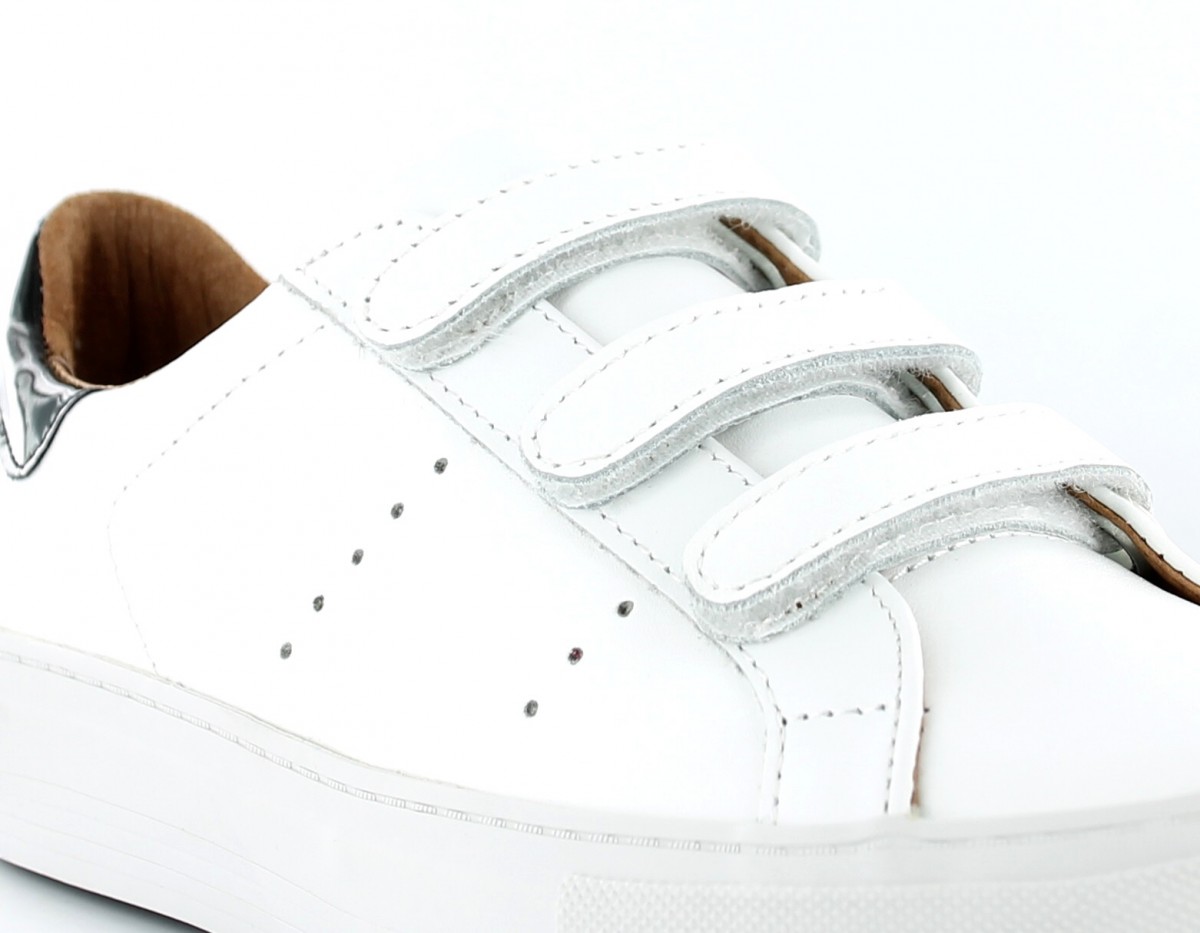 Noname arcade sneaker velcro BLANC/NOIR