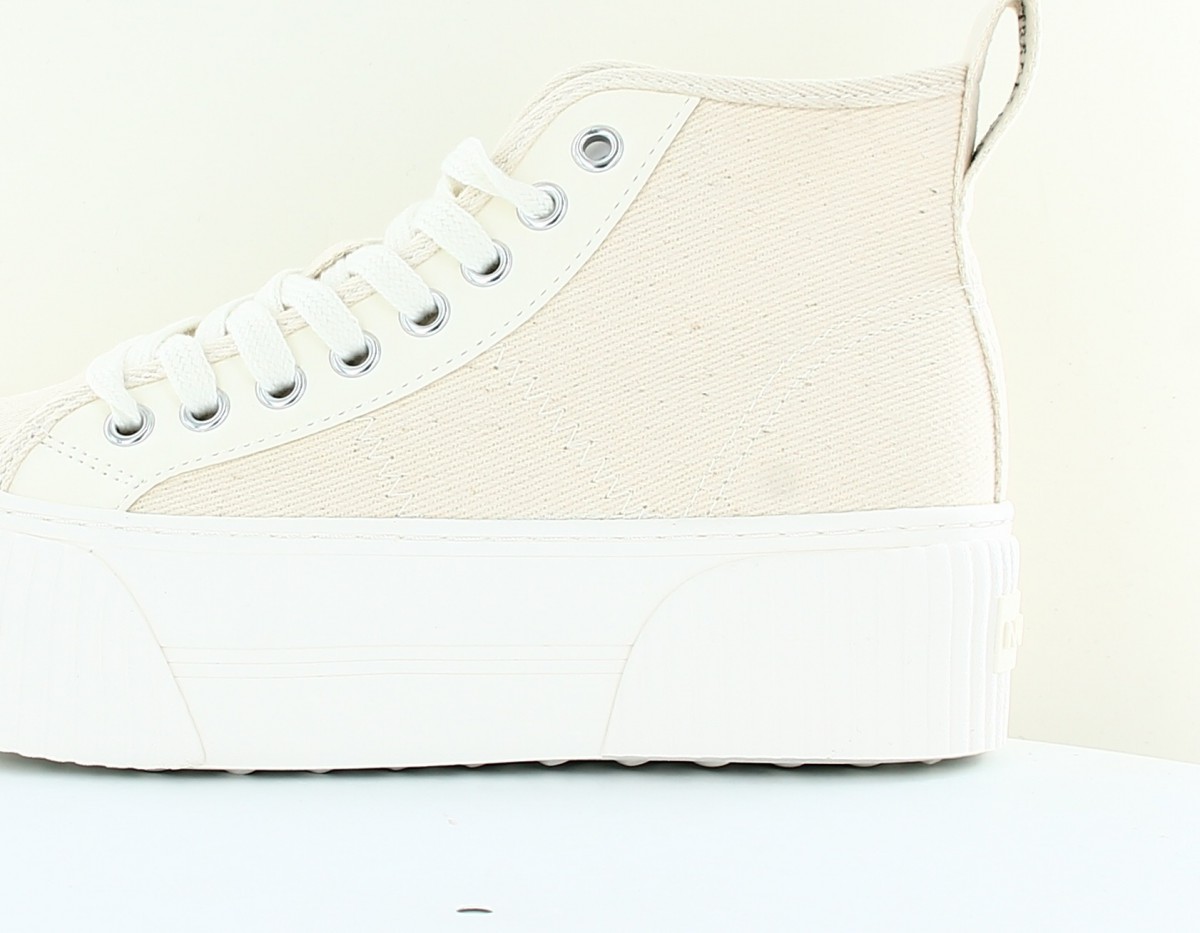 Noname Iron mid over beige beige